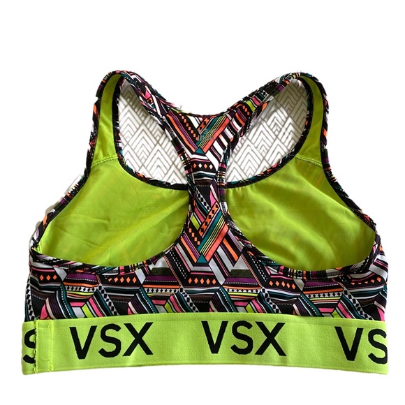 VSX Victoria Secret Sports Bra Aztec Print Medium - Picture 3 of 13